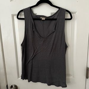 Grey lucky brand tank